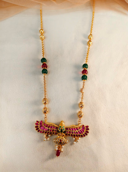 Jadau Egale Pendant Set-G354000