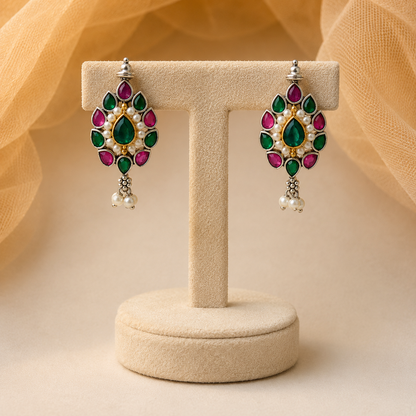 German Silver Necklace Set-02132