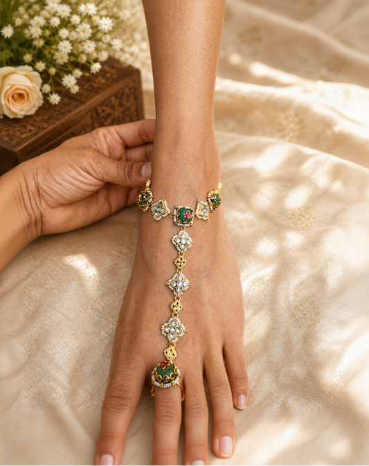 Jadav Kundan Pagpan/Foot Harness/Anklet/Payal