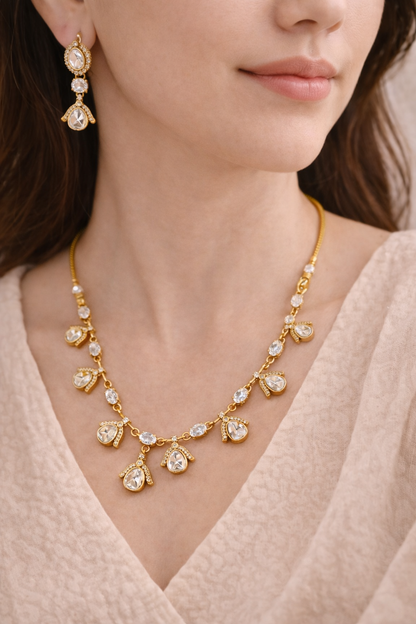 Mossointe Small Necklace set