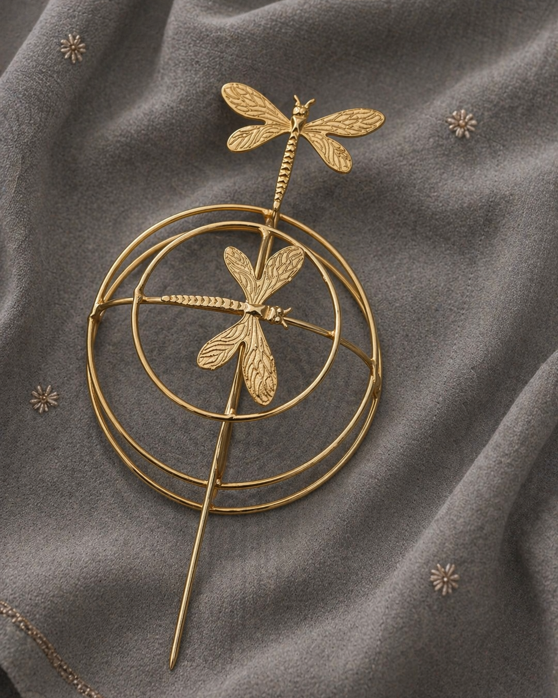 Gold tone Hair Bun Cage-G22500