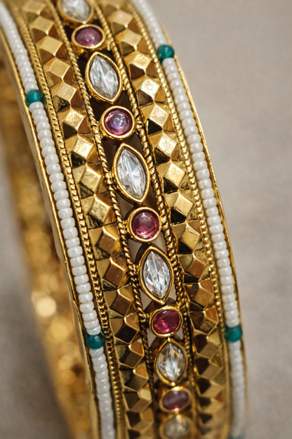 Heritage Gold Plated Bangles