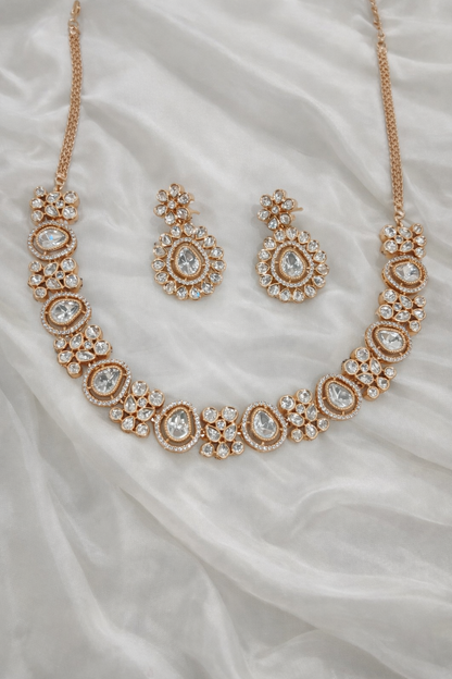 Kundan & Stone Necklace Set