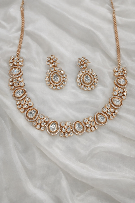 Kundan & Stone Necklace Set