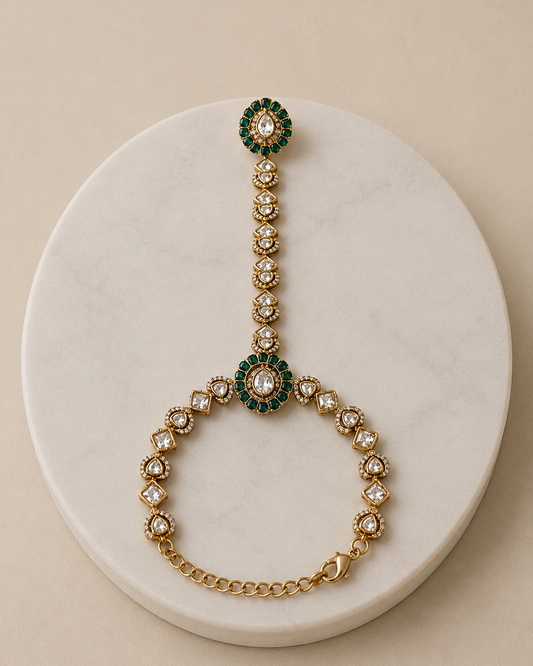 Moissanite Haath Phool/Hathpan/Hand Harness-G771900