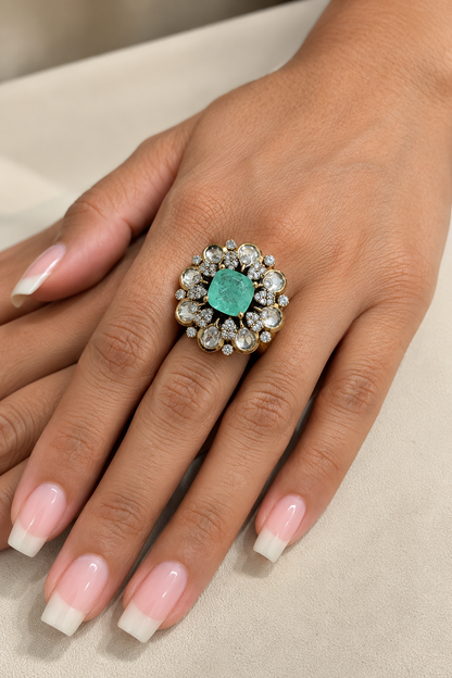 Moissanite Ring-02140