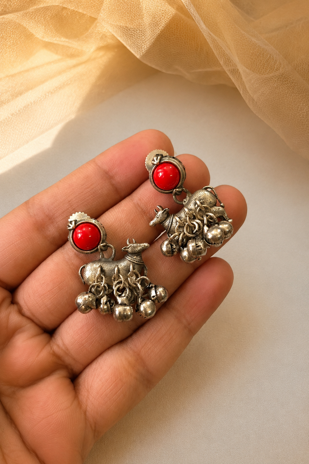 Oxidised Earings-G11050