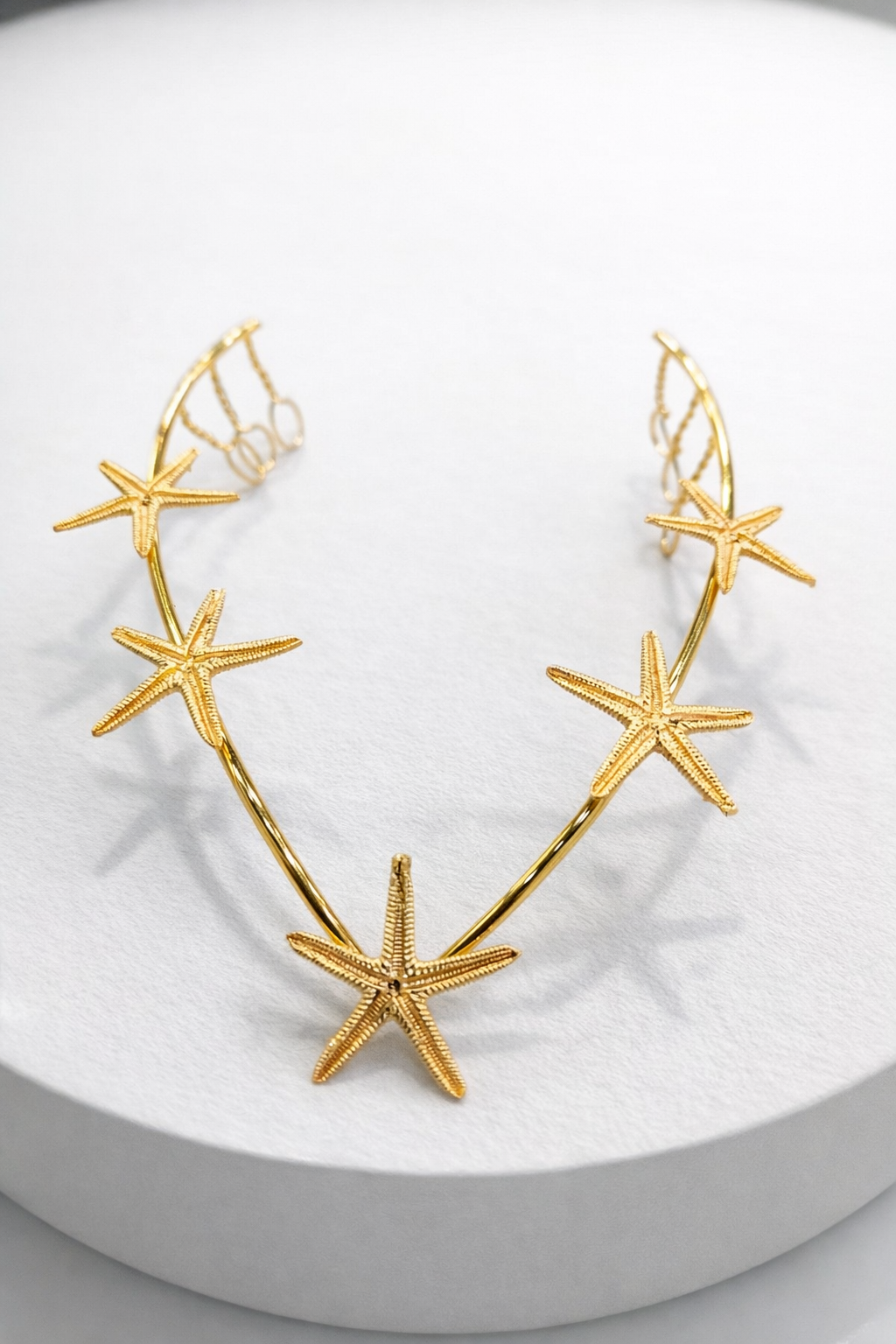 Gold plated Hair Accessories Back Hair Chain-G75500