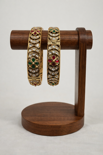 Jadav Heritage Bangles(Set of 2)