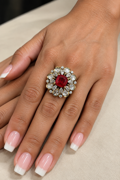 Moissanite Ring-02140