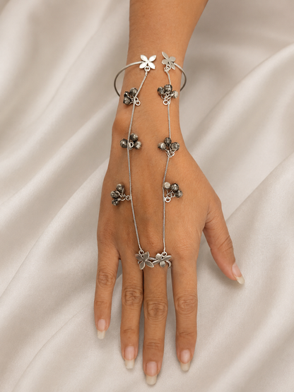 Butterfly Haath Phool/.    Hand Harness(Pair)-G352000