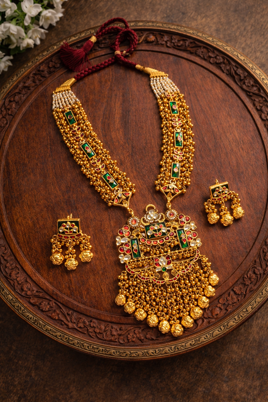 Luxury Heritage Long Necklace set