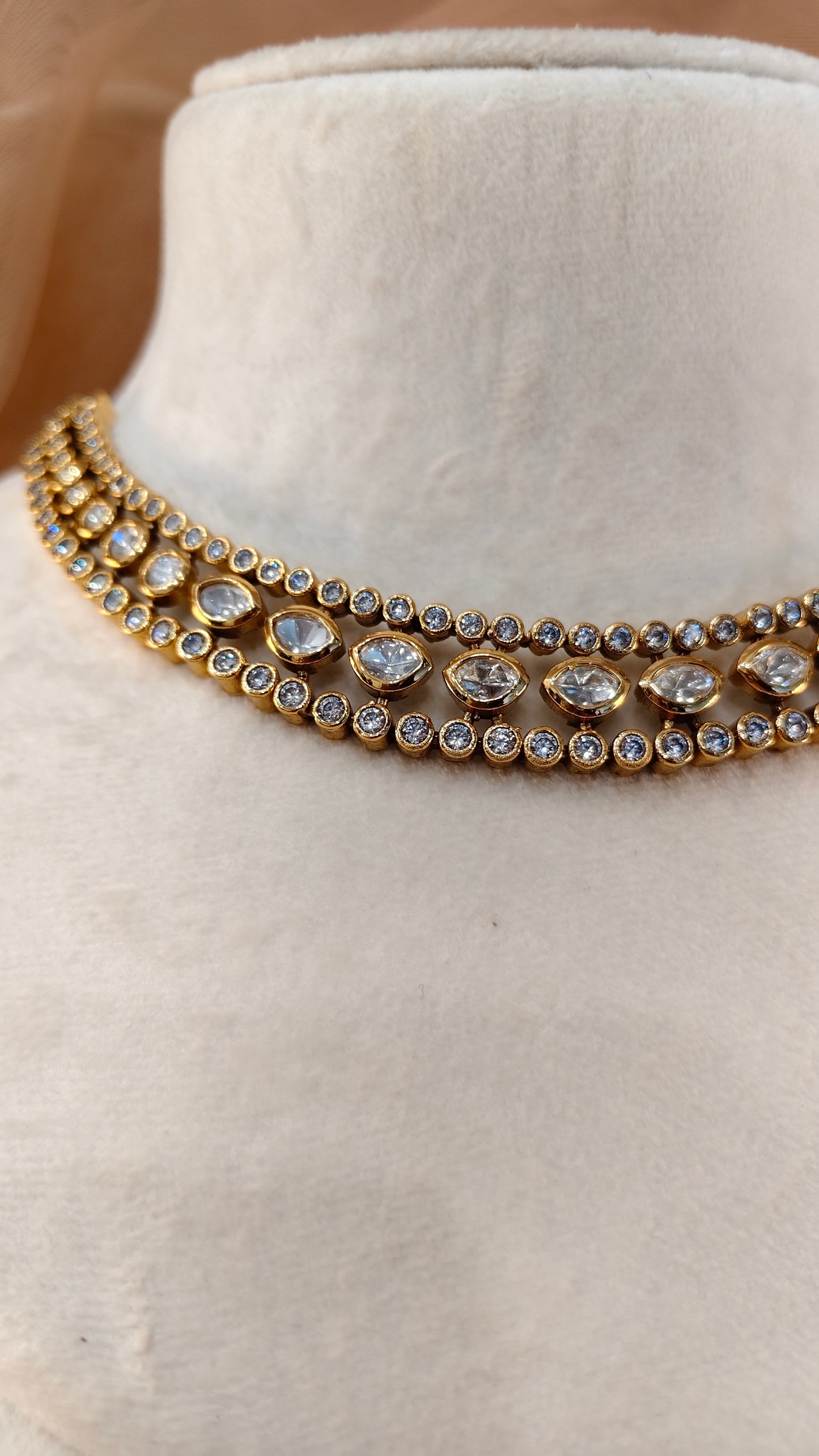 Moissanite Necklace Set-G425400