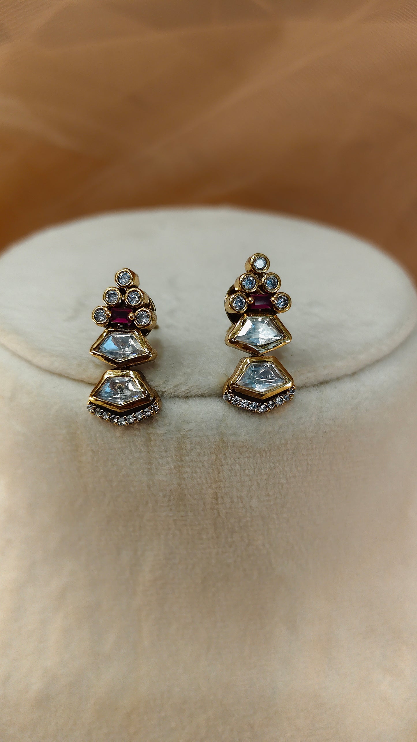 Moissanite Necklace Set-G423600