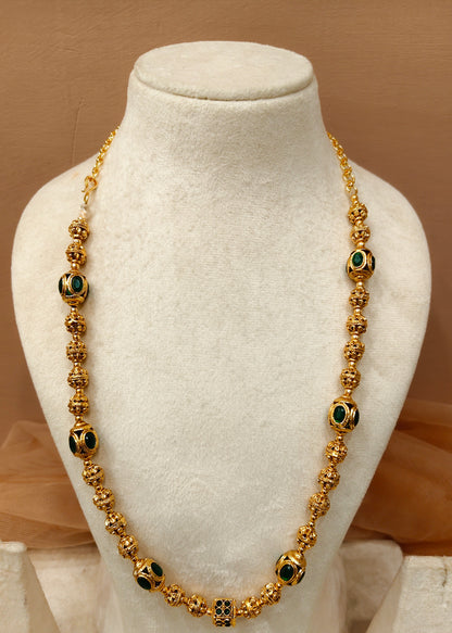 Gold-Plated Mala Necklace-G171000
