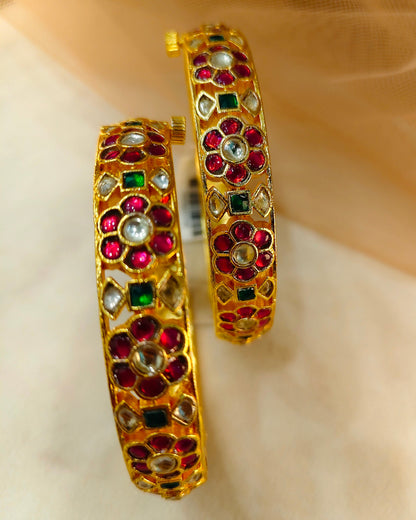 Jadau Bangles(Set of 2)-G156800