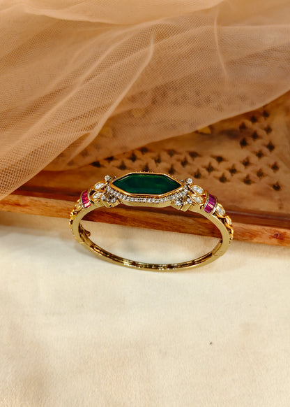 Moissanite Kada Bracelet-G191400