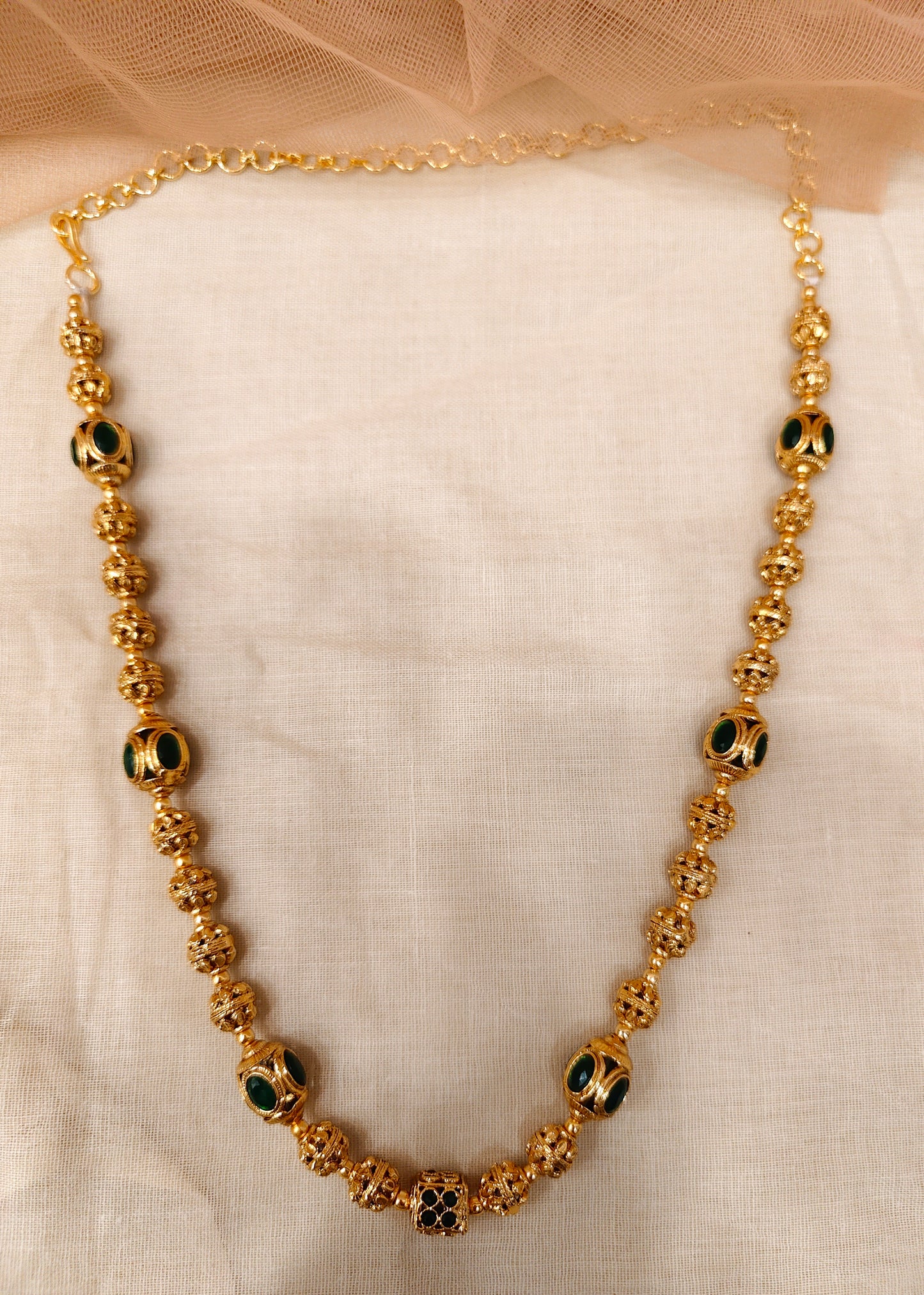 Gold-Plated Mala Necklace-G171000