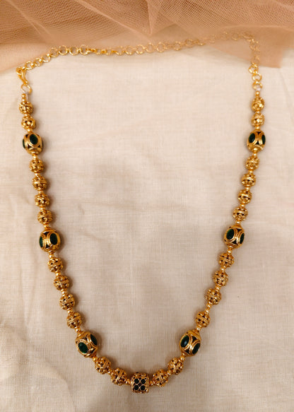 Gold-Plated Mala Necklace-G171000